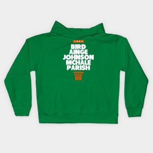 Boston Basketball 1985 Throwback Kids Hoodie